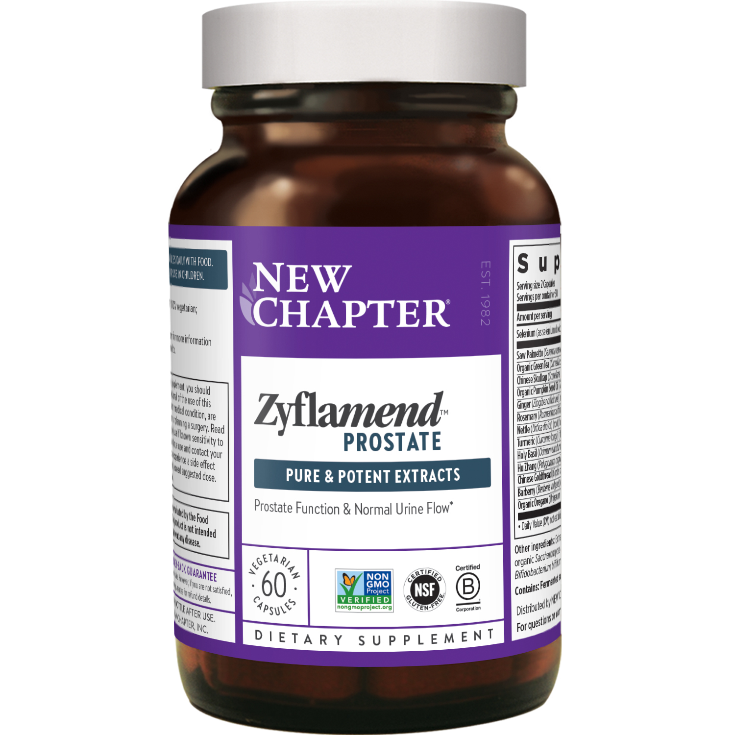 Zyflamend™ Prostate 60 Veggie Caps (image for) Zyflamend™ Prostate 60 Veggie Caps